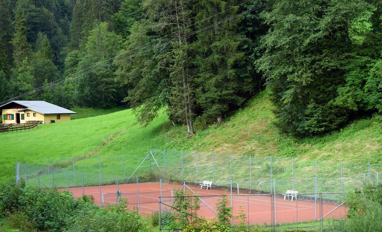Hotel Kronenhirsch Russbach am Pass Gschütt Exterior foto