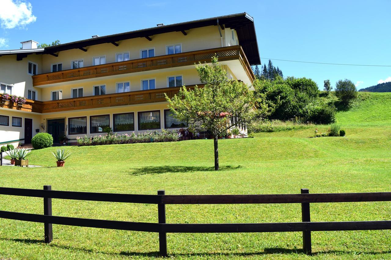 Hotel Kronenhirsch Russbach am Pass Gschütt Exterior foto